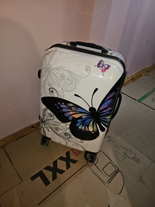 Valiză de voiaj cu roți de silicon