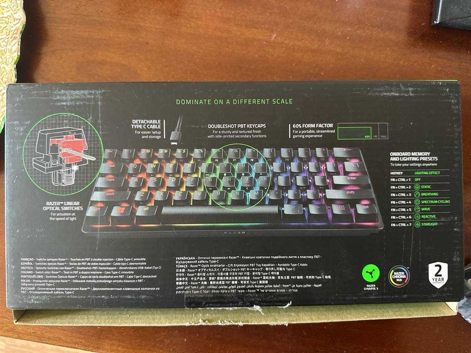 Клавиатура Razer Huntsman Mini
