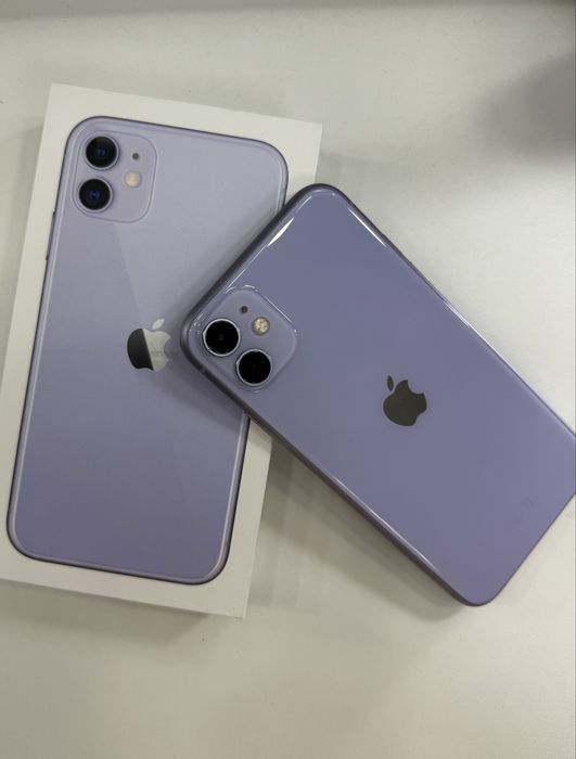 Продаю Iphone 11, 128ГБ, сиреневый