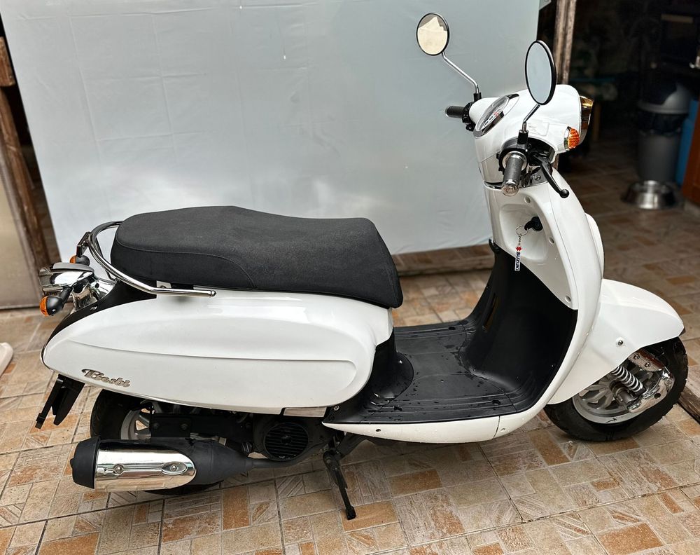 мотор vespa daelim besbi 125 четиритактов