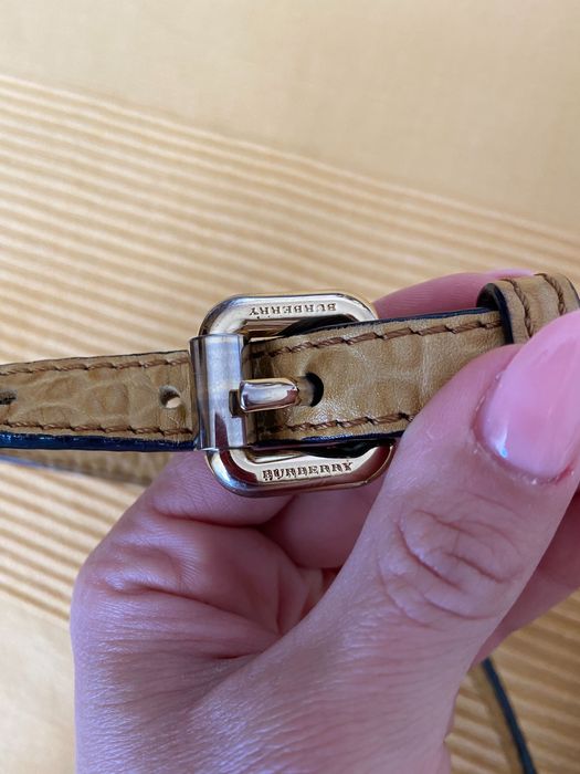 Geanta piele burberry crossbody