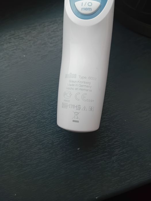 Termometru infrarosu Braun Thermoscan 6020