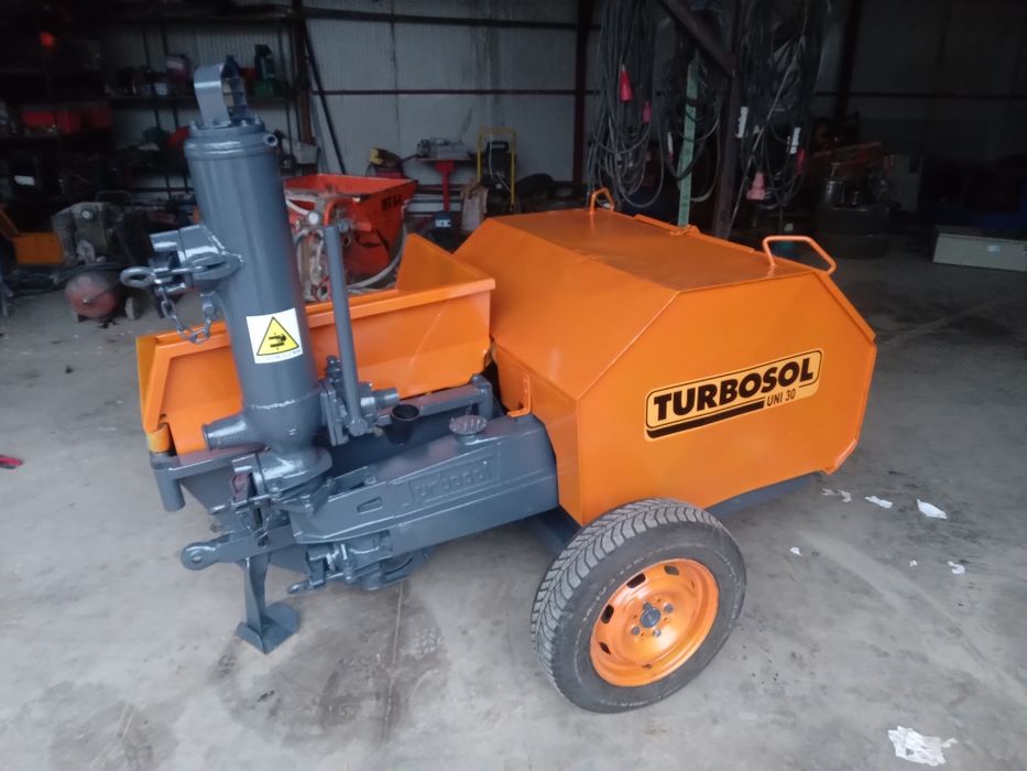 Turbosol uni 30 trifazic ca și noua pompa de tencuit