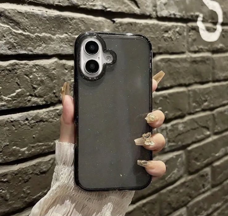 Луксозни какъфи за телефон с бляскави частици