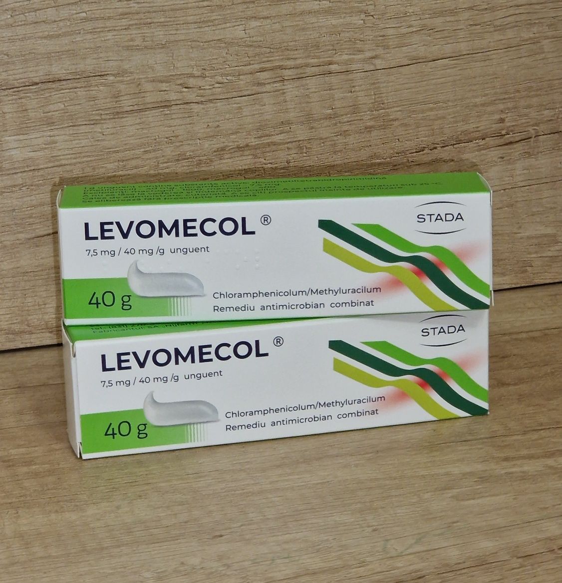 LEVOMECOL 2 bucăți - unguent cicatrizant și antimicrobian.