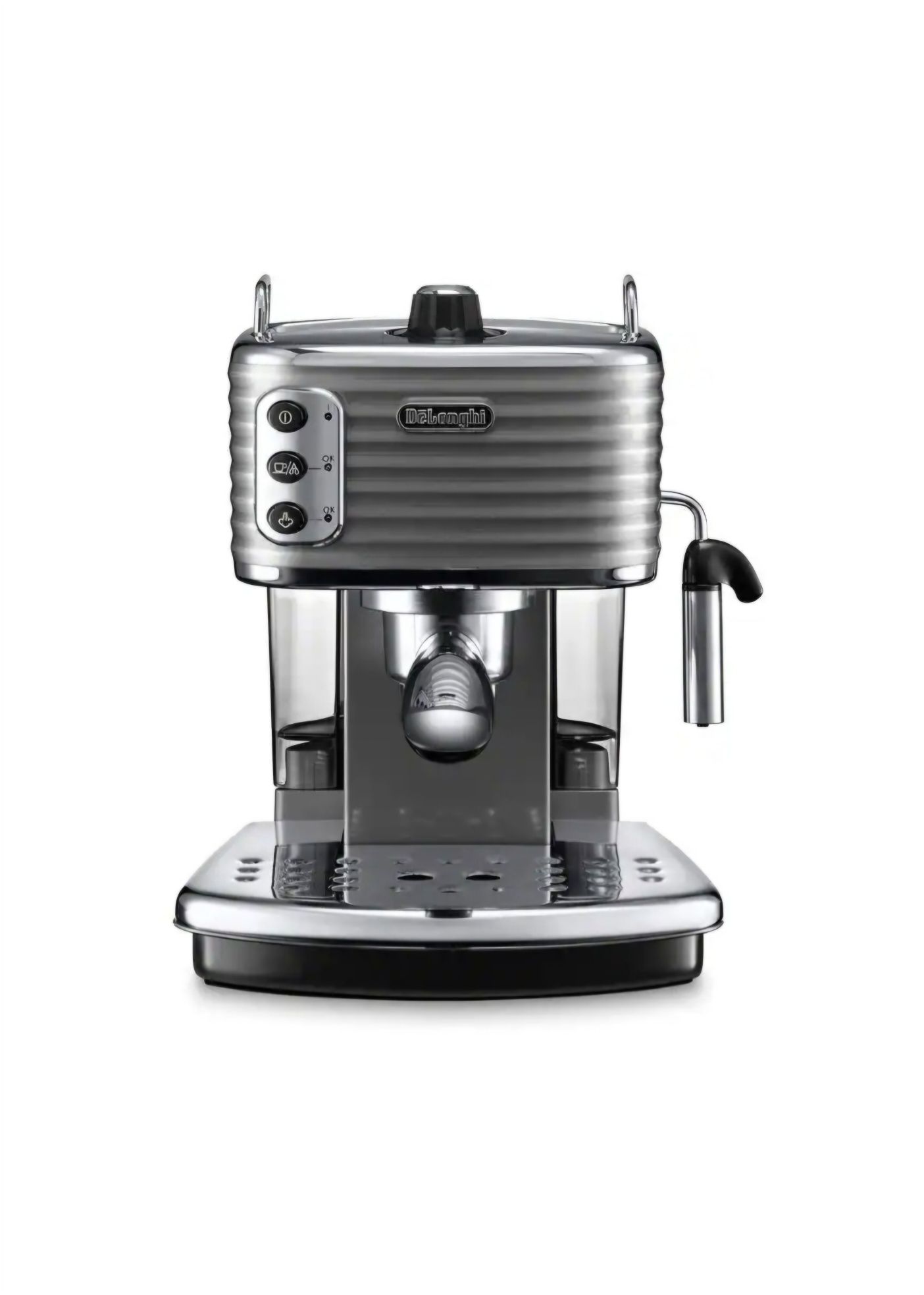 Кафемашна с ръкохватка De'Longhi SCULTURA ECZ351.GY, 1100w,3 цедки