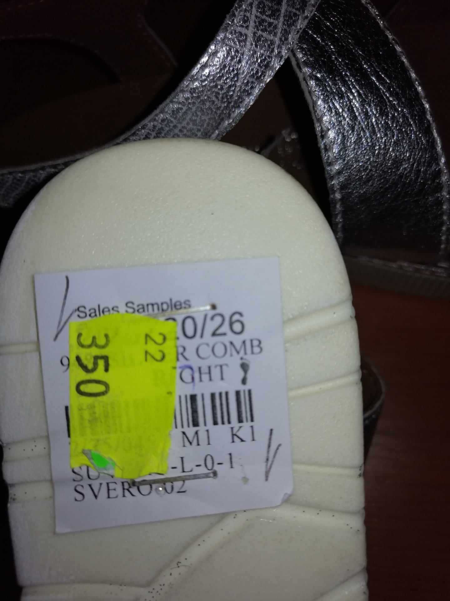 Sandale dama piele naturala Marco Tozzi argintiu noi cu eticheta 37