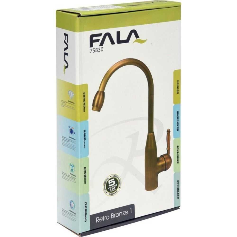 Кухненски смесител FALA RETRO BRONZE 1