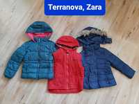 Зимни якета и елек/Terranova, Zara/, размер 110-122/ за 35 лв.