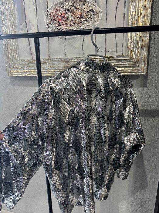 Блестяща риза с пайети Replica-moda