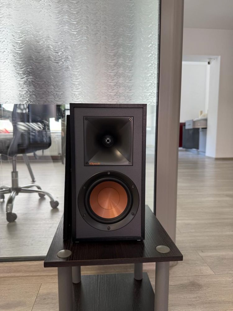 Sistem Stereo Hi-Fi: Boxe Klipsch R51M + Receiver Harman Kardon 3490