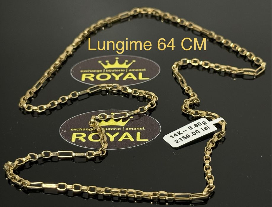 Bijuteria ROYAL : Lant AUR 14K / 6.3 GR