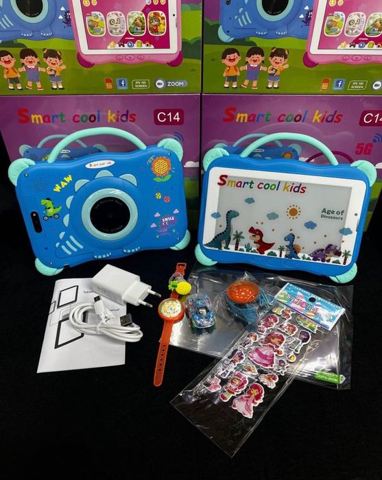 Новый детский планшет Dino, 6/256 GB