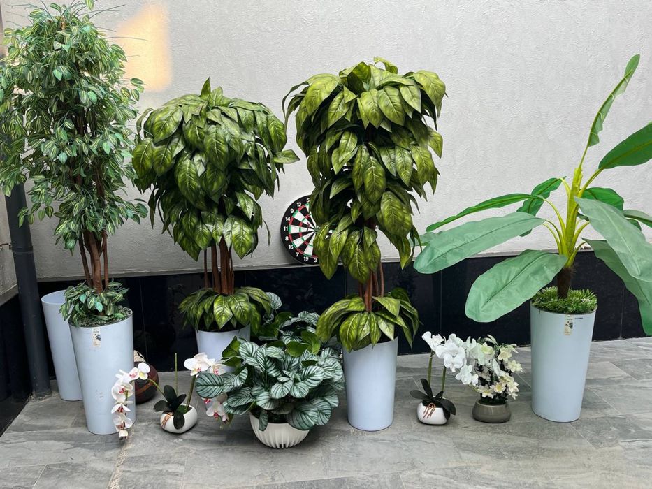 Искусственные растения, декор для дома