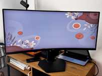 Monitor Gaming Curbat S3422DWG LED VA Dell 34'' QHD, 144Hz, 1ms