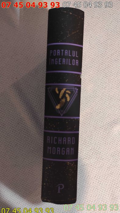 carte carti richard morgan portalul ingerilor coperti cartonate