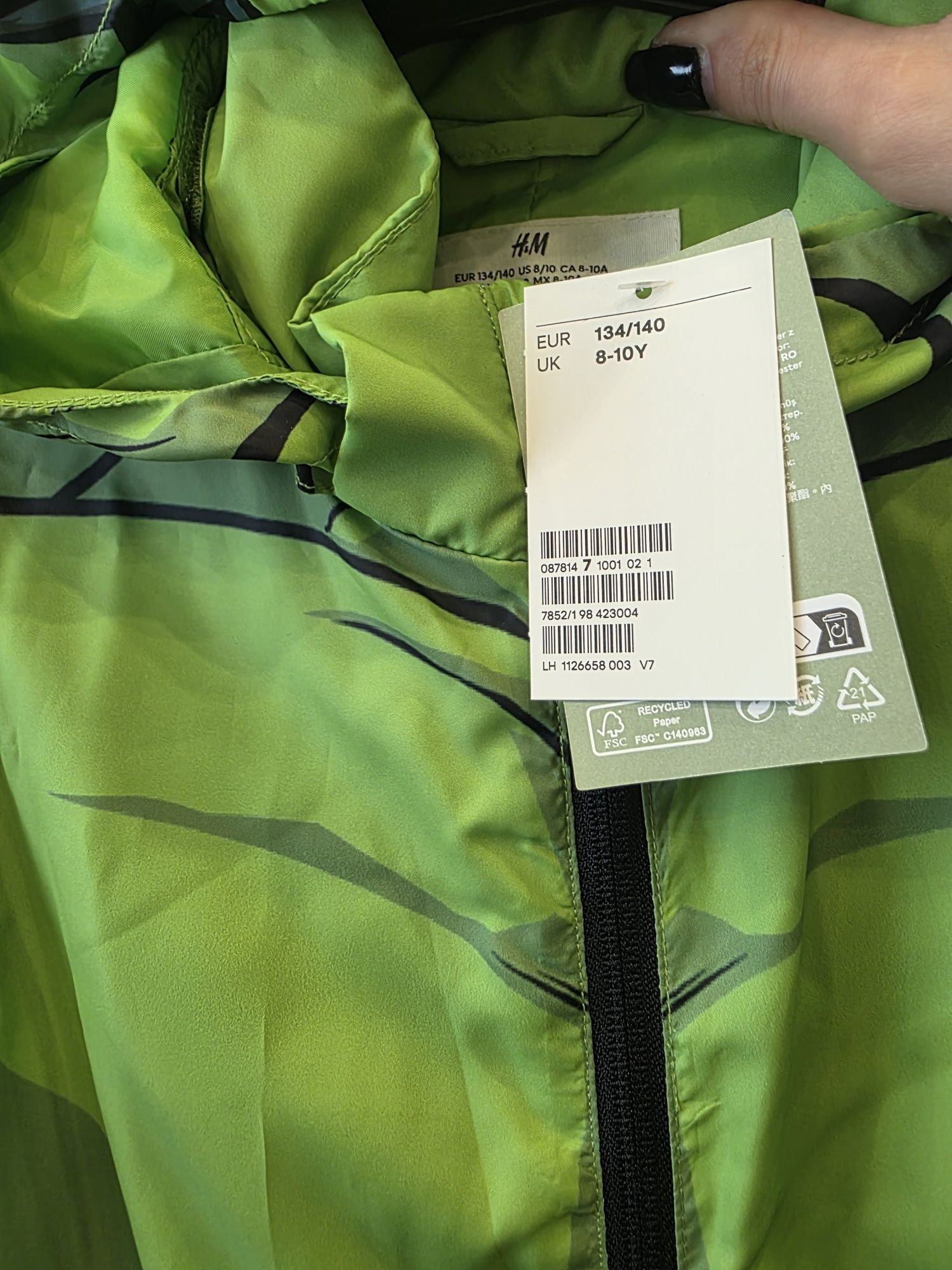 Детска Ветровка Hulk H&M 134/140