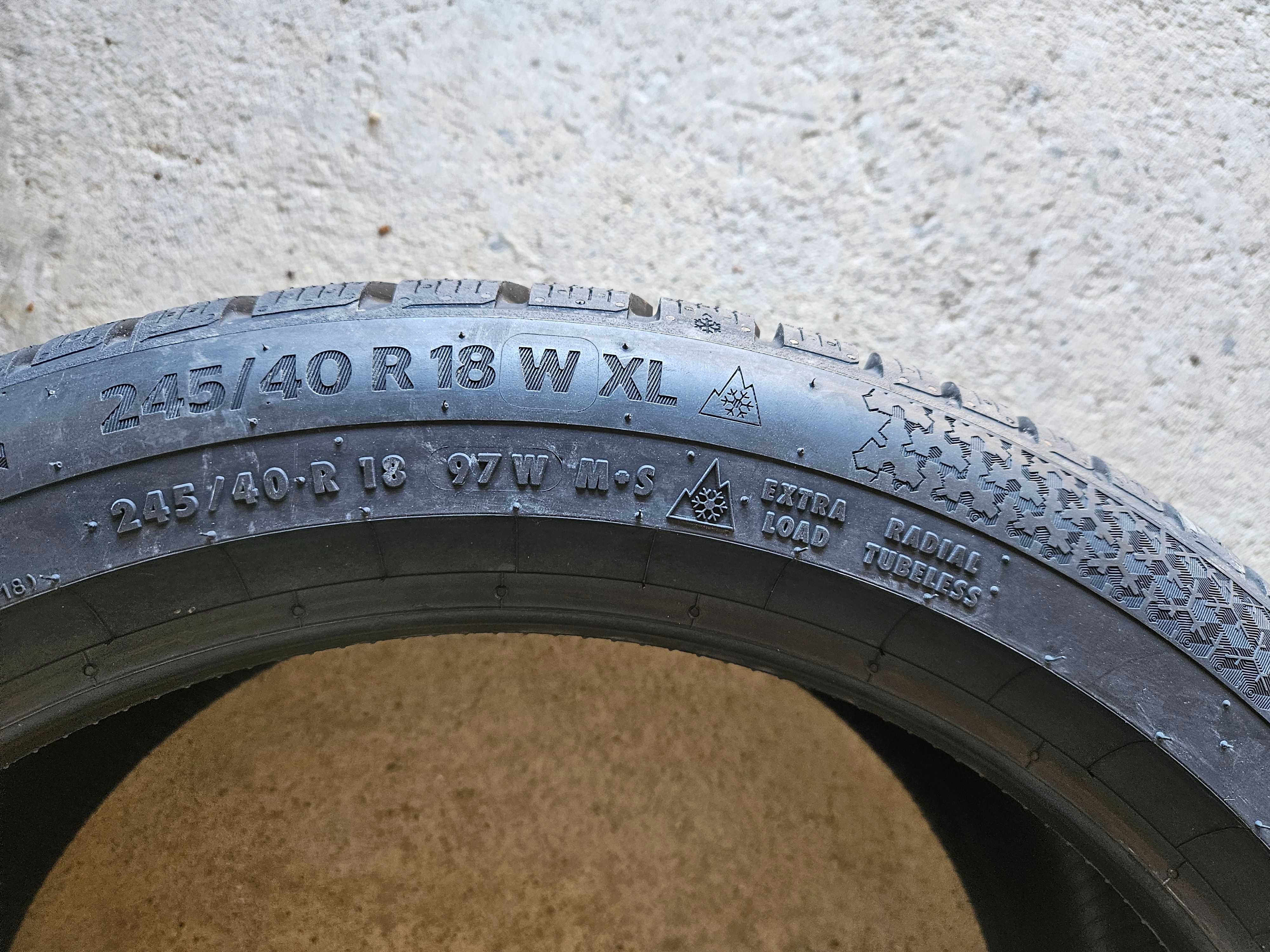 Нови зимни гуми 240/40R18 Continental WC TS870P XL FR 97W DOT2024