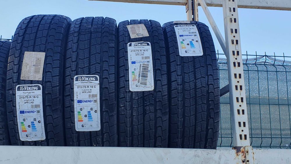 Anvelope Iarna VIKING 215 75 16C, set 4 bucati noi, cauciucuri dube
