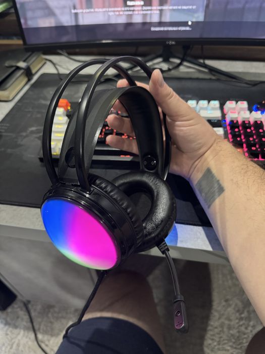 Продам игровые наушники BOROFONE в отличном состоянии