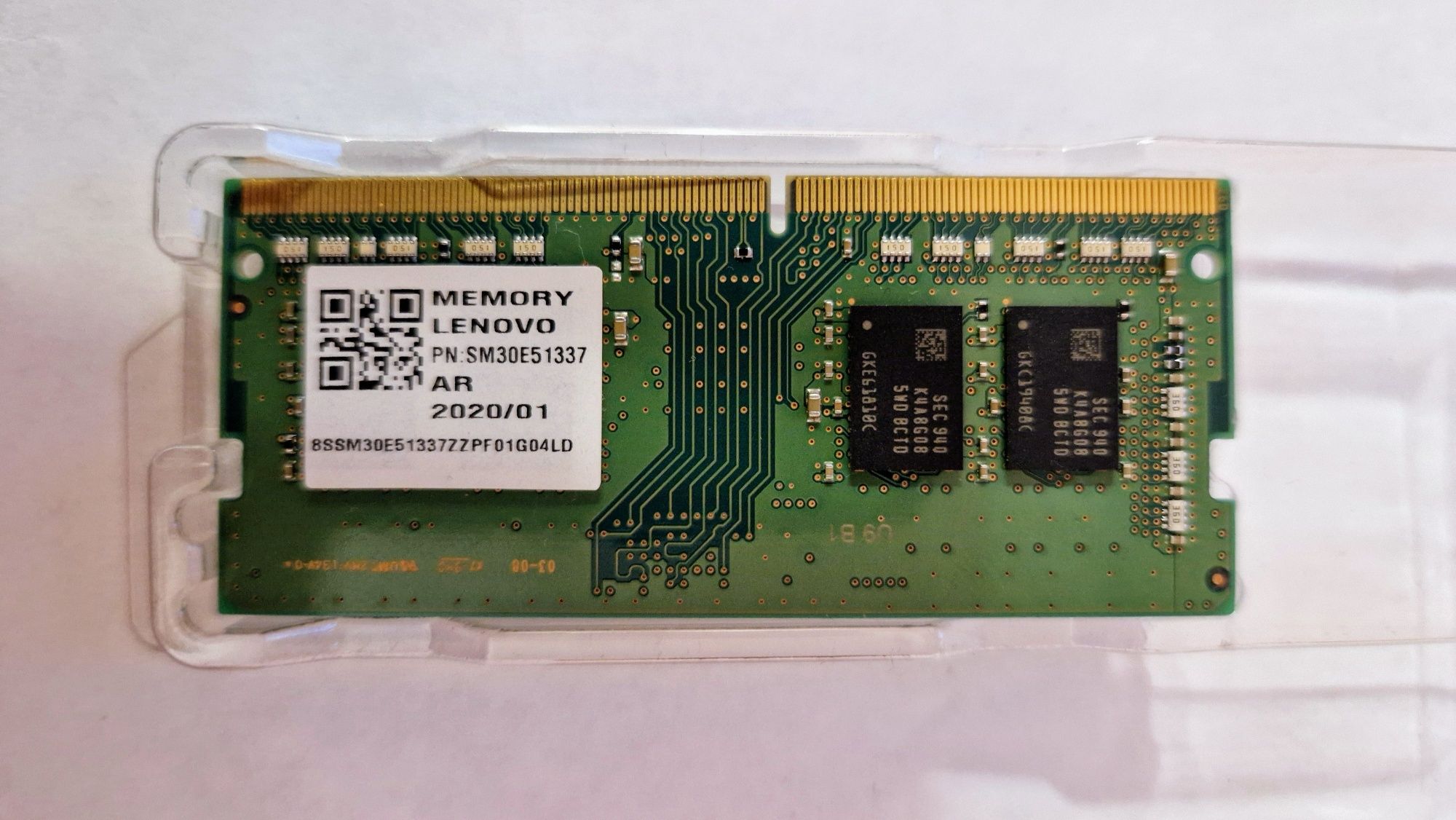 8GB DDR4 SO-DIMM Samsung 2666 Одноранговая память: 1Rx16
