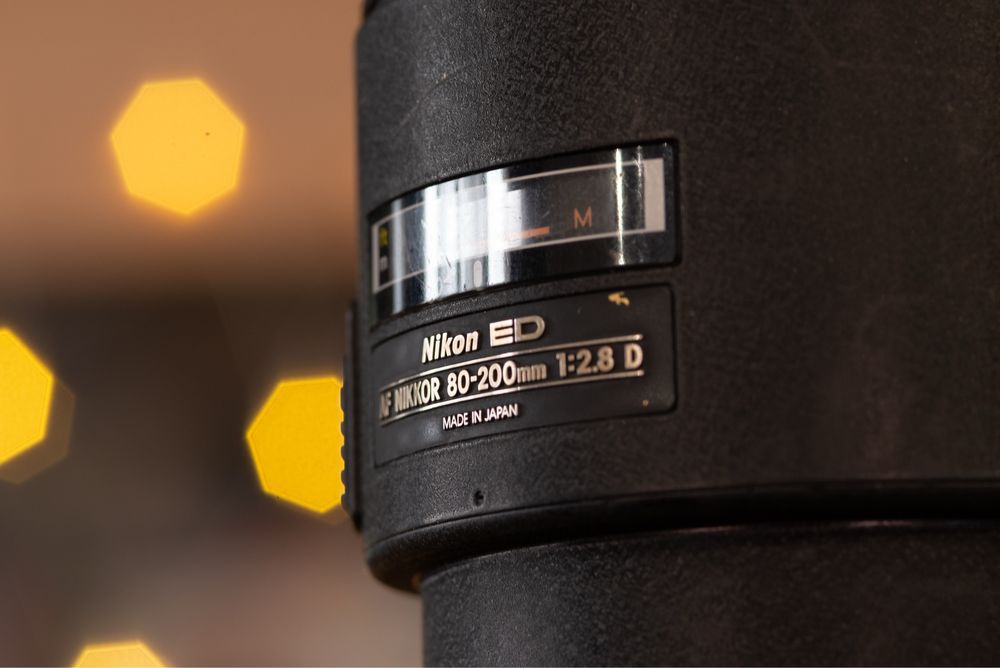 Nikon AF-D 80-200mm f/2.8D ED Nikkor обектив Никон