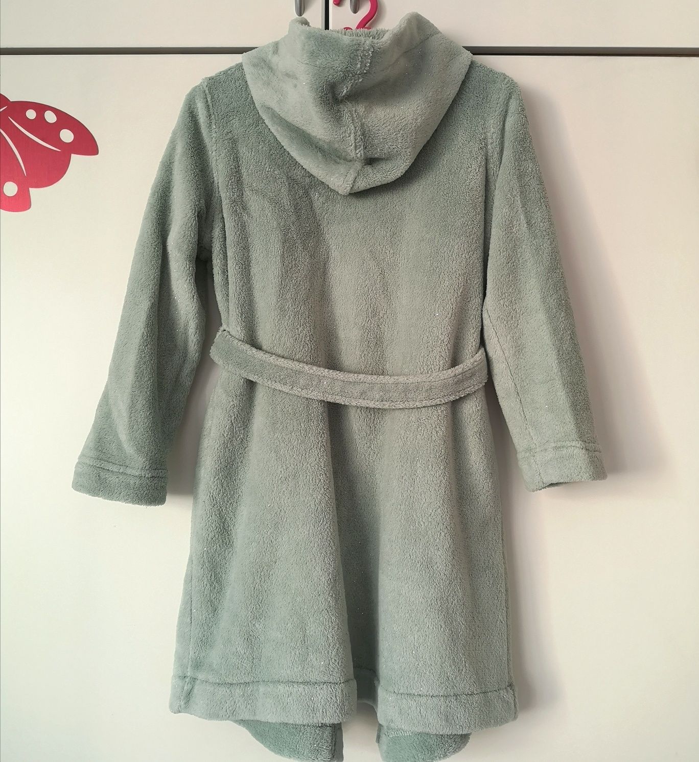 Детски плюшен халат H&M FROZEN за момиче размер 122-128