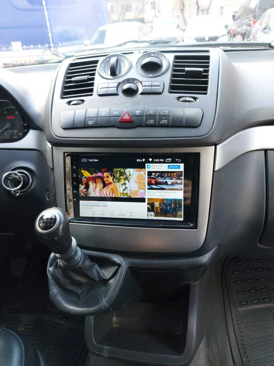 Navigatie Android Mercedes Sprinter Vito Viano VW Crafter 1-8 GB RAM