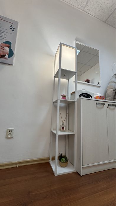 Продам светильник, торшер,  напольный с полками