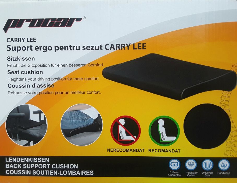 Perna ERGONOMICA pentru Scaunul auto sau Scaunul de la birou NOUĂ
