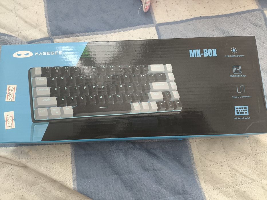 Клавиатура MageGee MK-BOX фиолетовый.обмен тоже учитываю
