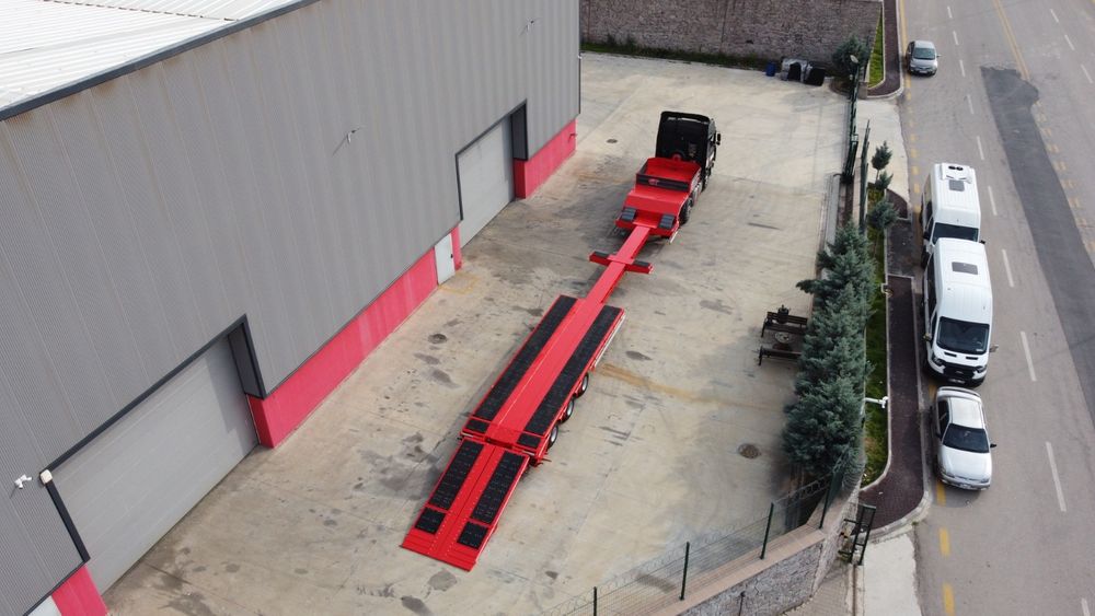 Semiremorca Trailer 3 axe extensibil 56 Tone NOU!