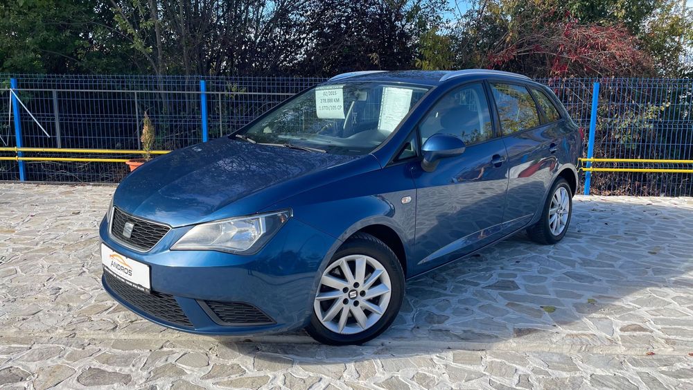 Seat Ibiza I-Tech Style/02.2015/1.6TDi 105CP/Climatronic/Navigatie/Istoric servic