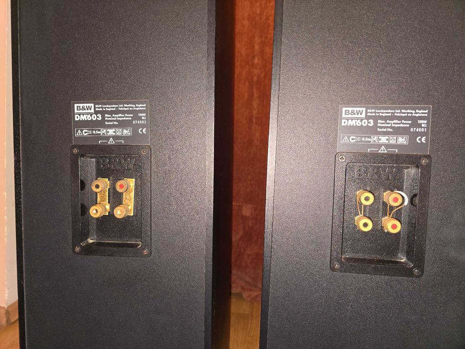 Boxe audiofile B&W DM603 stare buna
