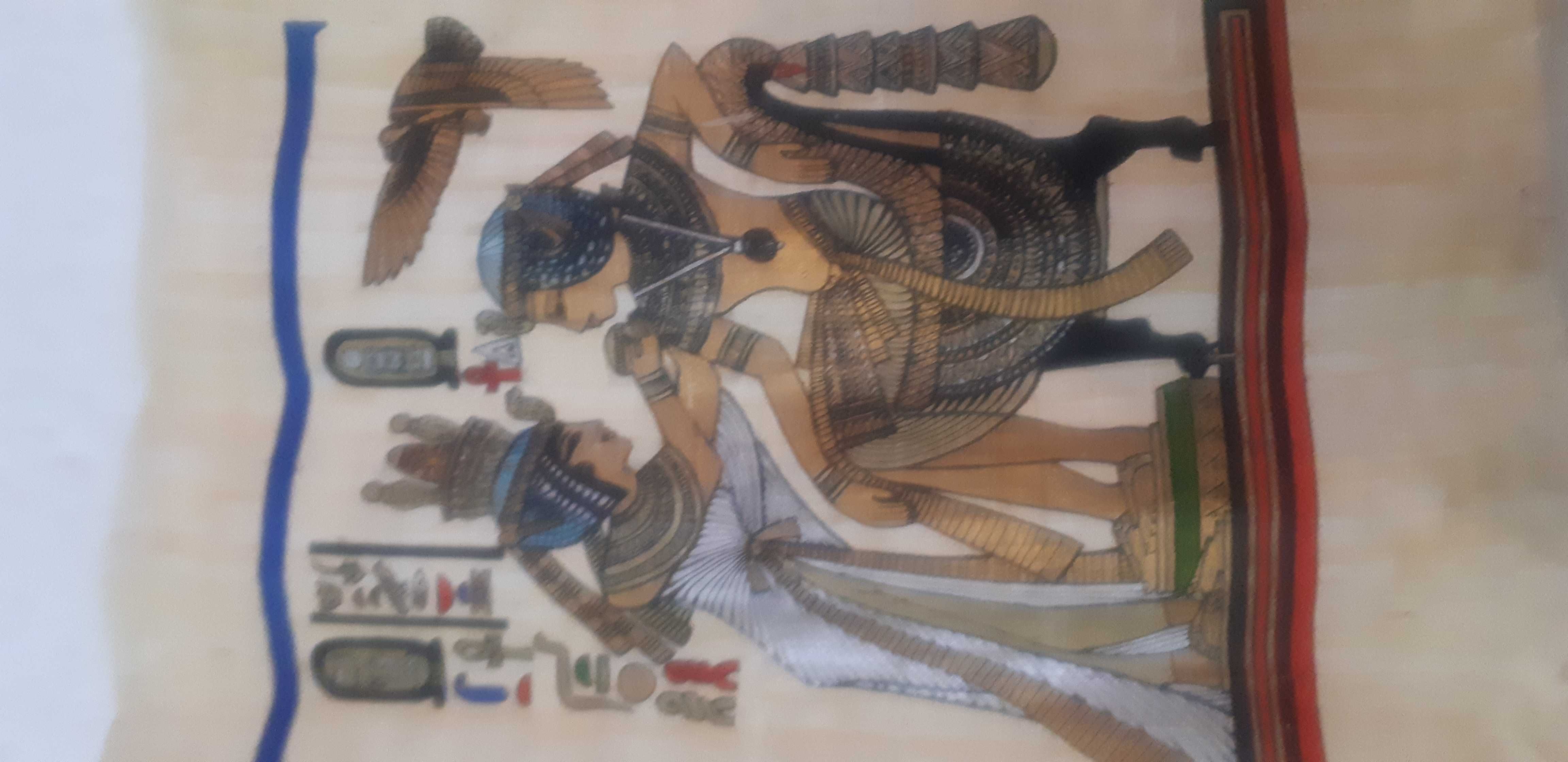 Papyrus Zeița NefertitY Original!