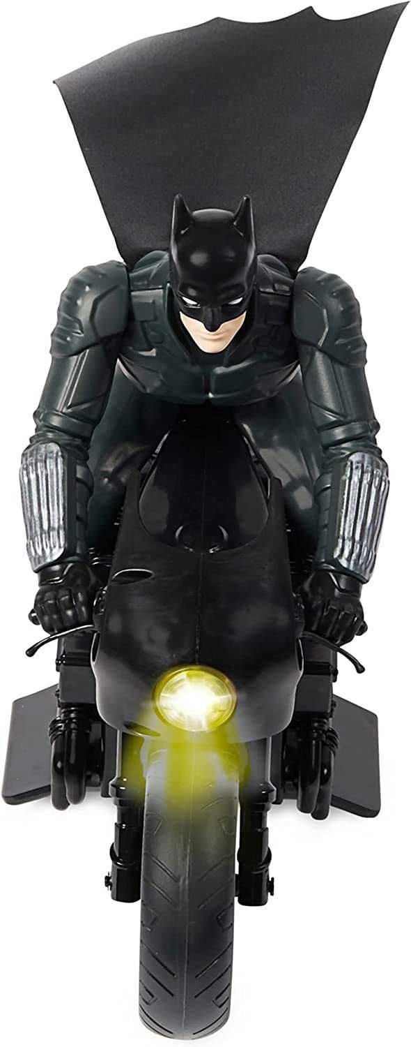 Мотор с Дистанционно Spin Master Batman Batcycle 1:10 с фигура Батман