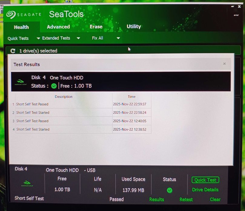 HDD portabil Seagate One Touch 1TB 2.5"