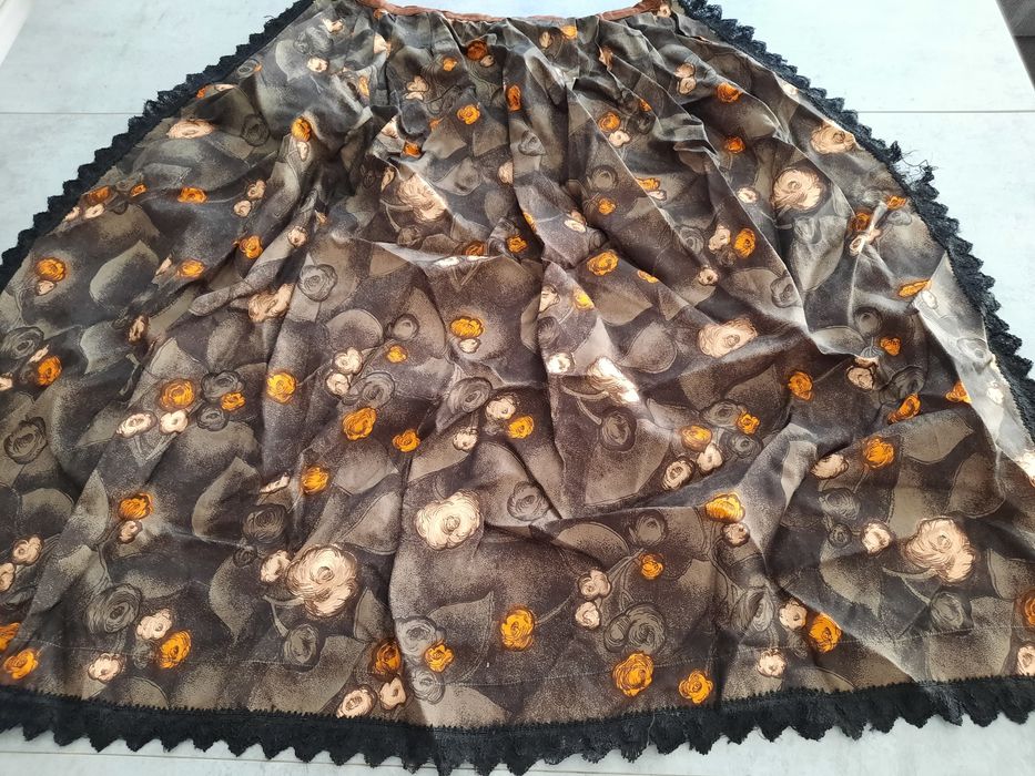 Sort dama elegant din satin, matase sau voal