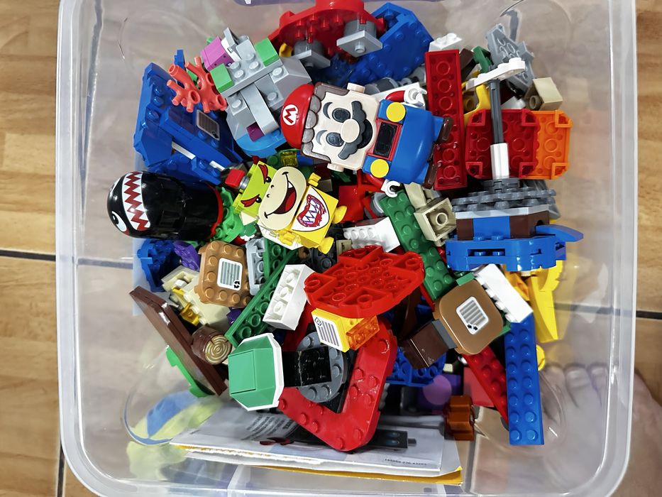 Lego Mario 7 jocuri la un loc + placa lego