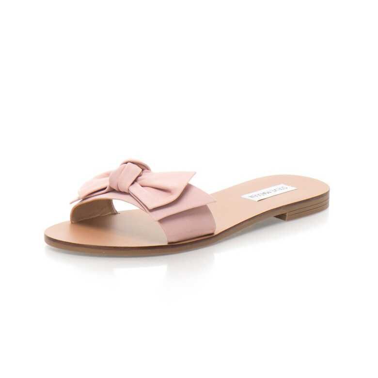 Steve Madden - Розови чехли от набук, размер 39