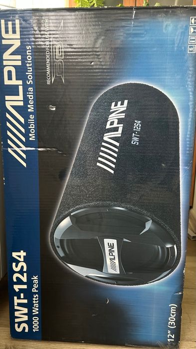 Авто колони ALPINE SWT-12S4 30 СМ, 300 W