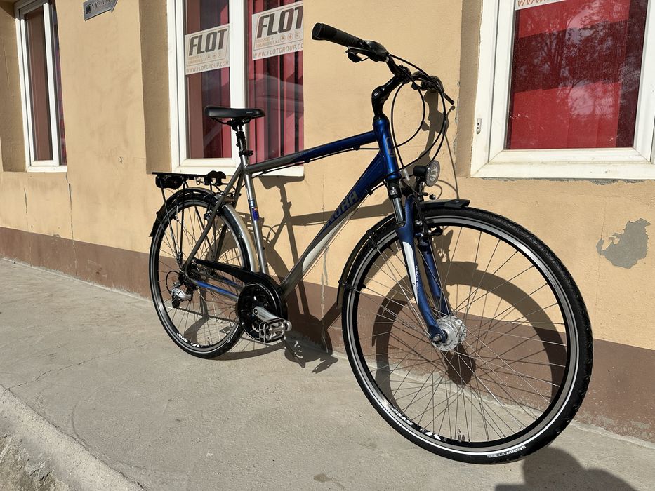 Bicicleta oras Winora 28 Inch Aluminiu 24 viteze Shimano dinam butuc