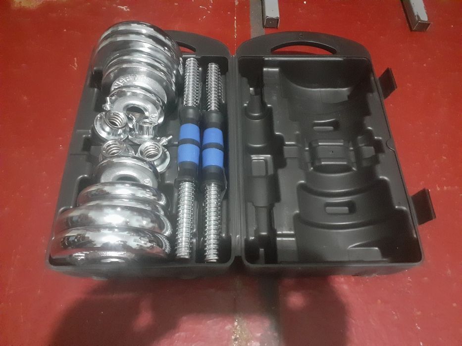 НАБОР НОВ ПАРА 20кг штанга гант ступа по 5т микровол 15т самовар 15т