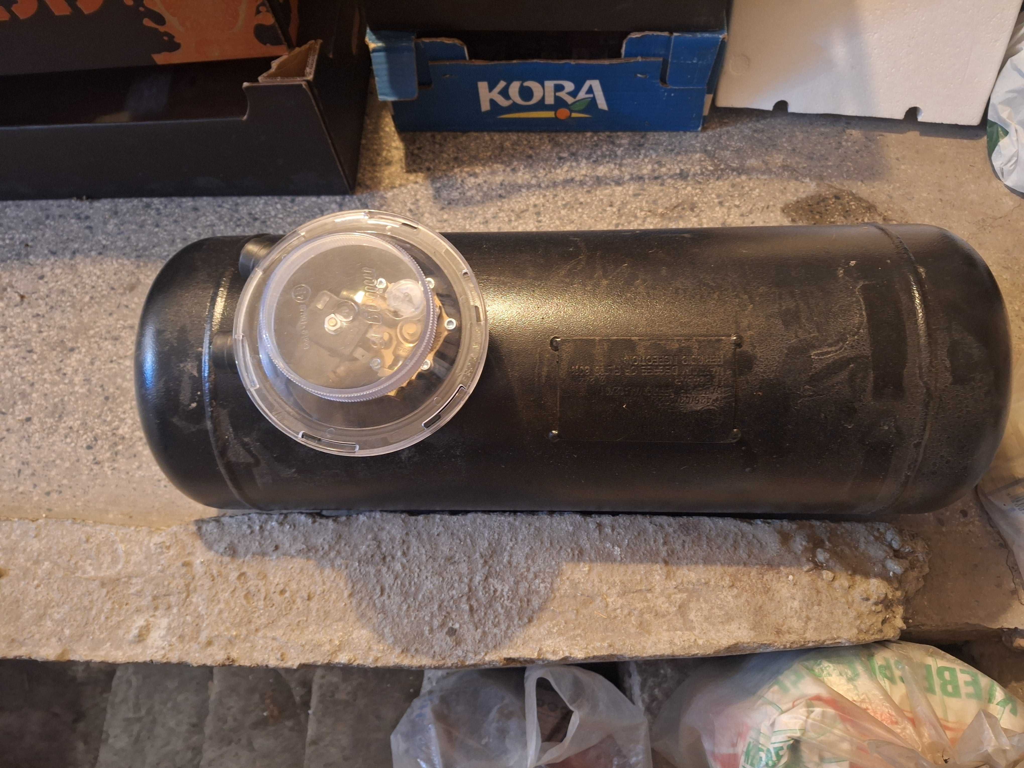 Газова ботилка 30l на една година