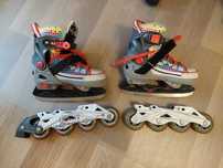 Ghete cu Role si Patine 33-36