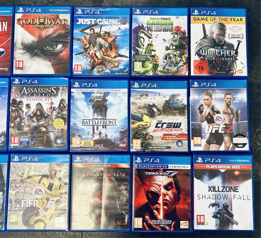 Игри Games за PS4 PlayStation 4, Плейстейшън 4 PS Всяка игра е на цена