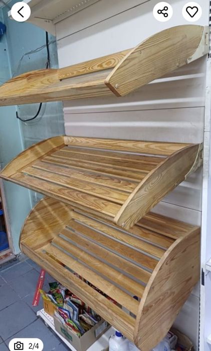 Стеллаж для хлебобулочных изделий и прочих продуктов