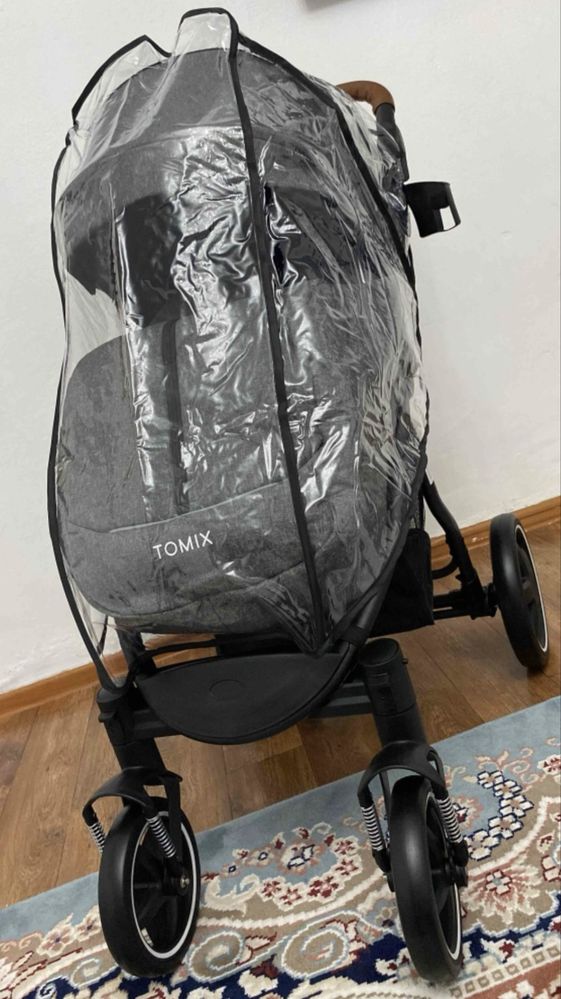 Коляска прогулочная TOMIX Stella, серый