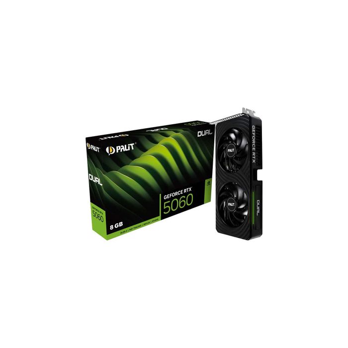 Видеокарта Palit GeForce RTX 5060 DUAL 8GB GDDR7