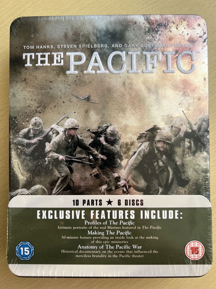 The Pacific DVD in carcasa metalica sigilat